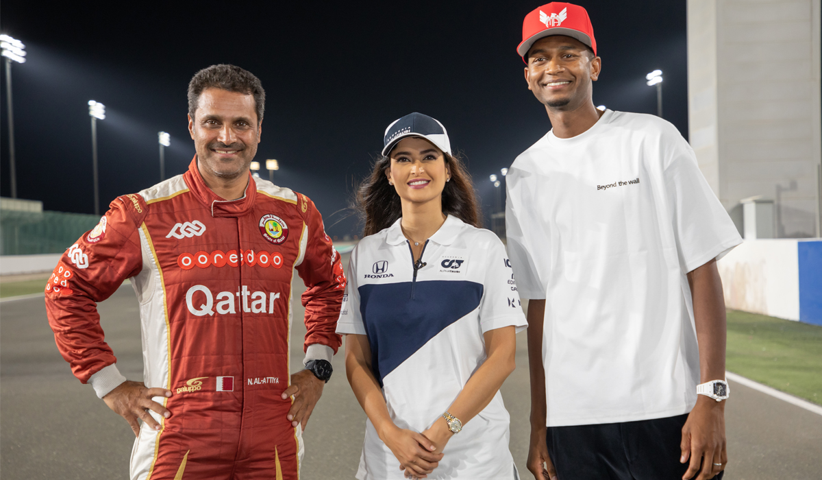 Stars come out in force as Qatar ‘gears up’ for F1 race weekend
